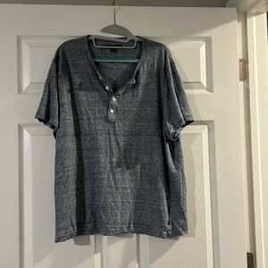 Michael Kors short sleeve T-shirt half button for that sexy look